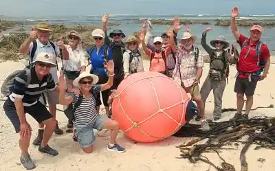 Trail group photo with Nature Lovers Group